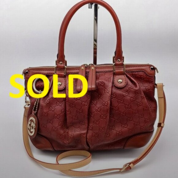 GUCCI GG SUKEY CANVAS LEATHER TOTE BAG 275-9202524 - Picture 1 of 15